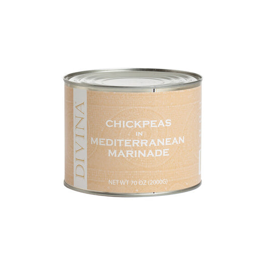 DIVINA: Chickpeas Mediterranean Marinade, 70 OZ