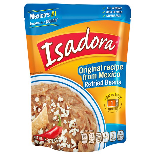 ISADORA: Refried Beans, 15.2 oz