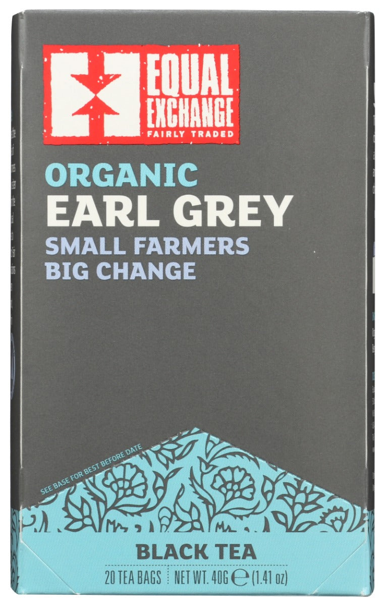 EQUAL EXCHANGE: Earl Grey Tea Organic, 20 bg