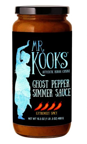 MR KOOKS: Ghost Pepper Simmer Sauce, 16.5 oz