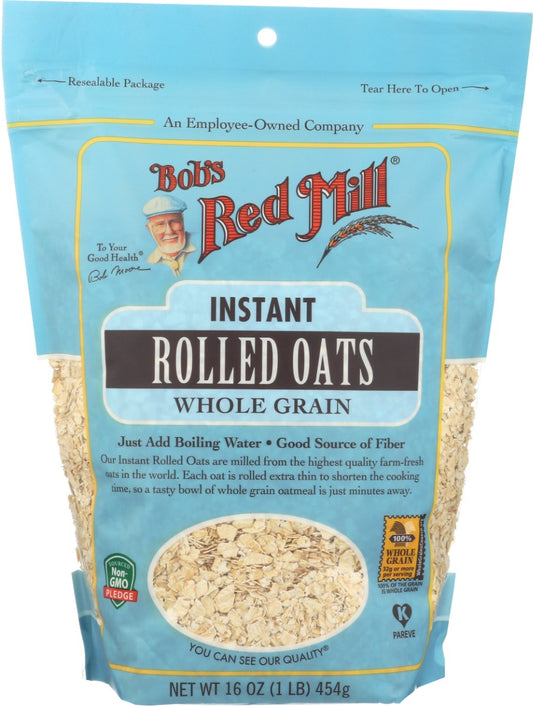 BOBS RED MILL: Instant Rolled Oats, 16 oz