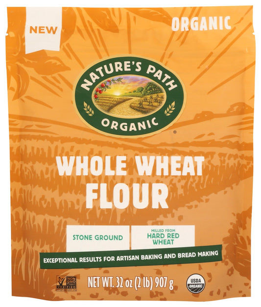 NATURES PATH: Flour Whole Wheat Organic, 32 oz