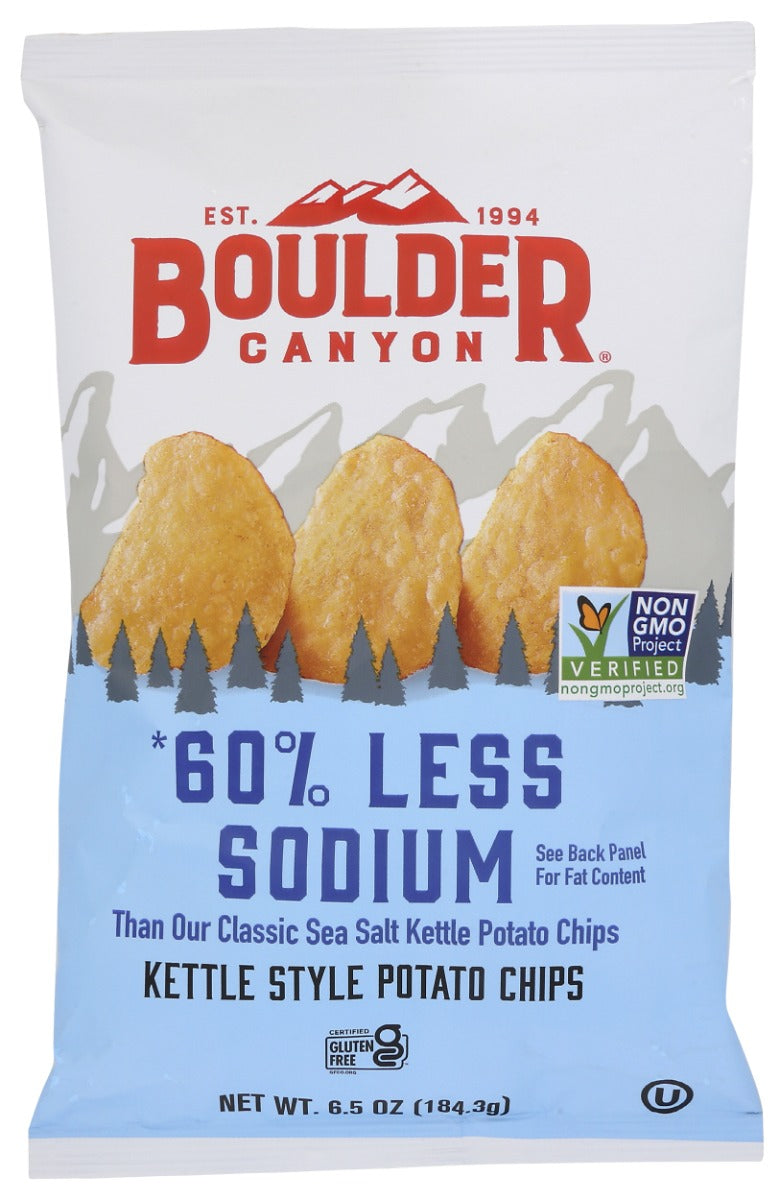 BOULDER CANYON: Classic Lightly Salted Potato Chips, 6.5 oz