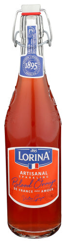 LORINA: Artisanal Sparkling Blood Orange, 25.4 fo