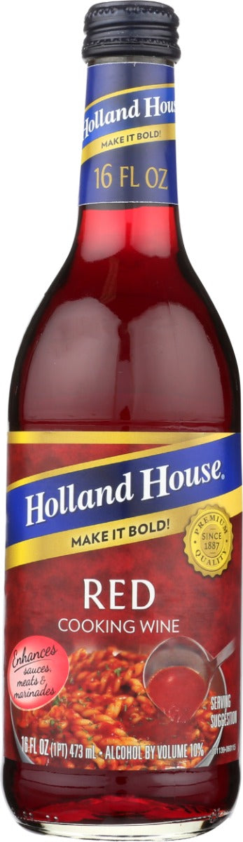 HOLLAND HOUSE: Red Cooking Wine, 16 oz