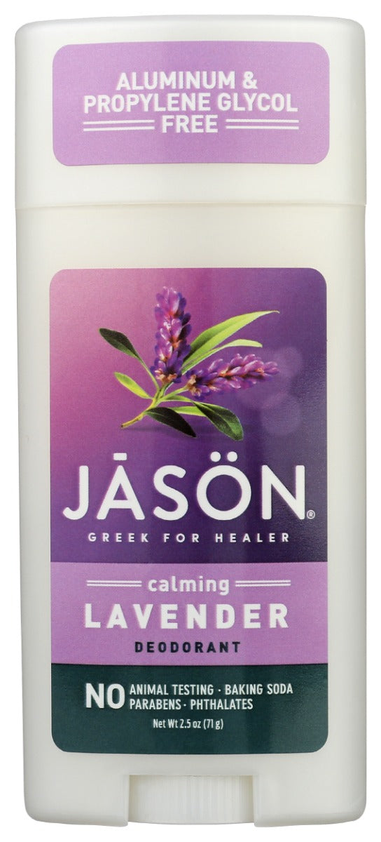 JASON: Calming Lavender Deodorant Stick, 2.5 oz