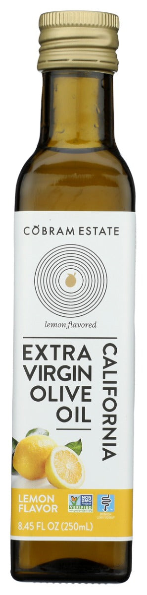 COBRAM ESTATE: California Extra Virgin Olive Oil Lemon Flavor, 250 ml