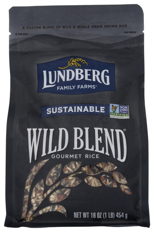 LUNDBERG: Wild Blend Rice, 16 oz