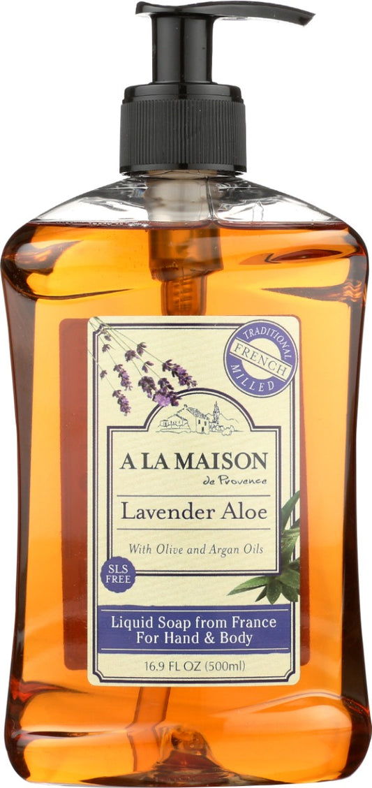 A LA MAISON: Lavender Aloe Liquid Hand Soap, 16.9 fo