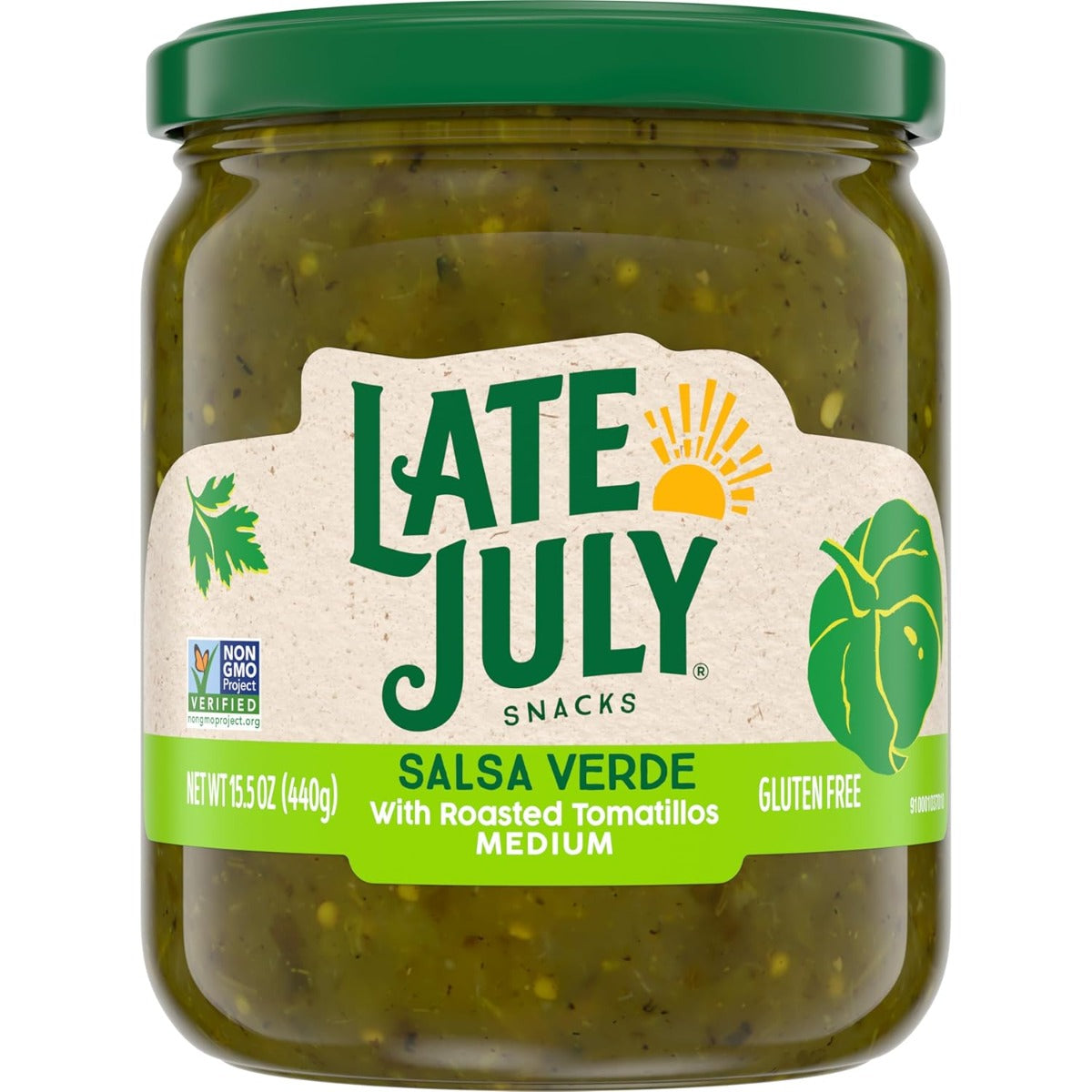 LATE JULY: Salsa Verde Roasted Tomatillo, 15.5 oz