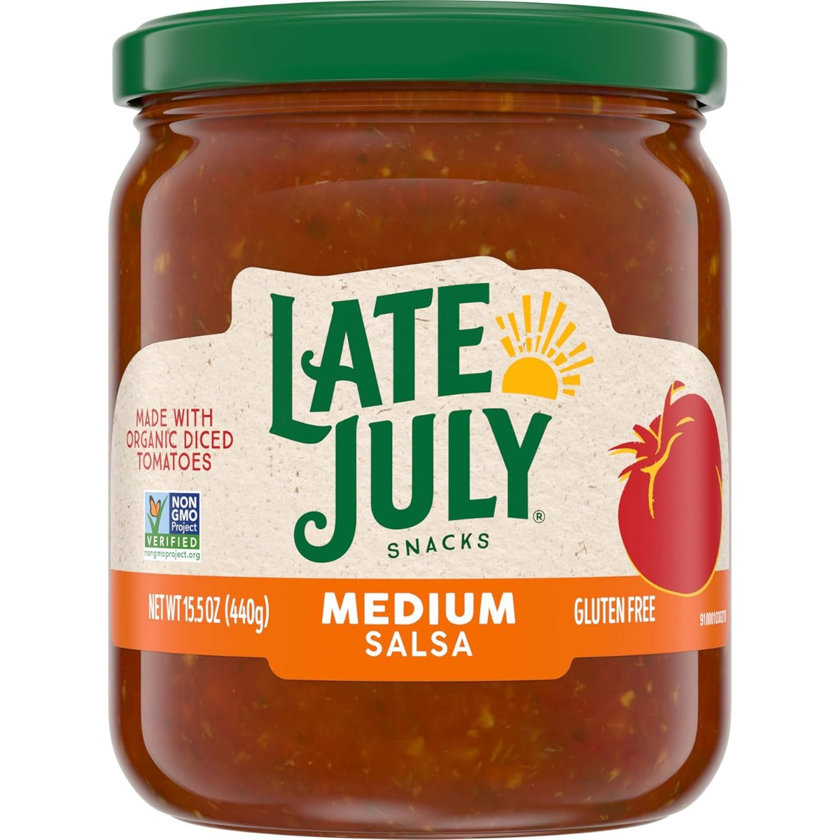 LATE JULY: Medium Salsa, 15.5 oz
