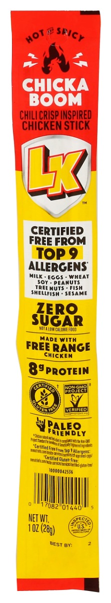 LORISSAS KITCHEN: Chicka Boom Chili Chicken Stick, 1 oz