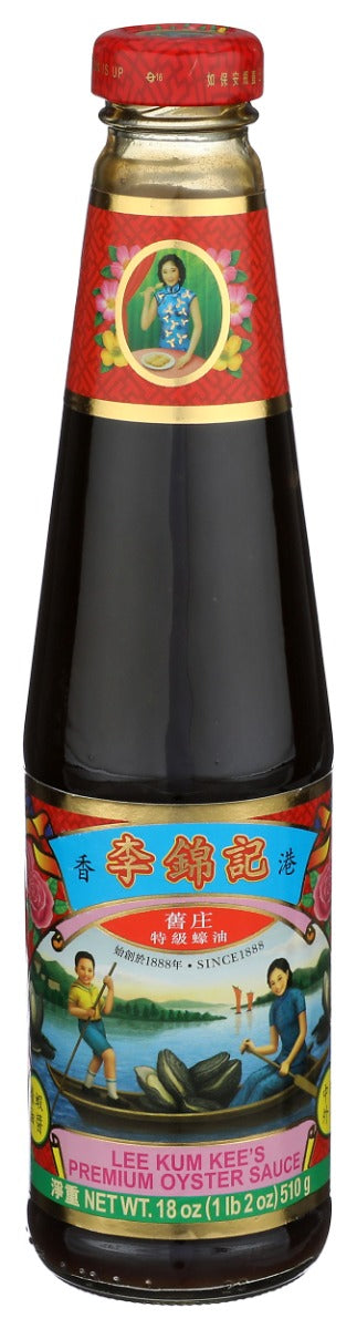 LEE KUM KEE: Premium Oyster Sauce, 18 oz