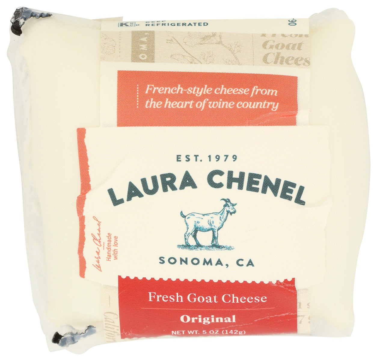 LAURA CHENELS: Chabis Fresh Goat Cheese Original, 5 oz