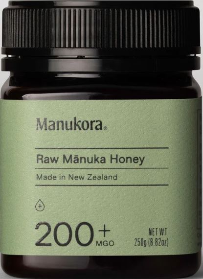 MANUKORA: Raw Manuka Honey MGO 200+, 8.82 oz