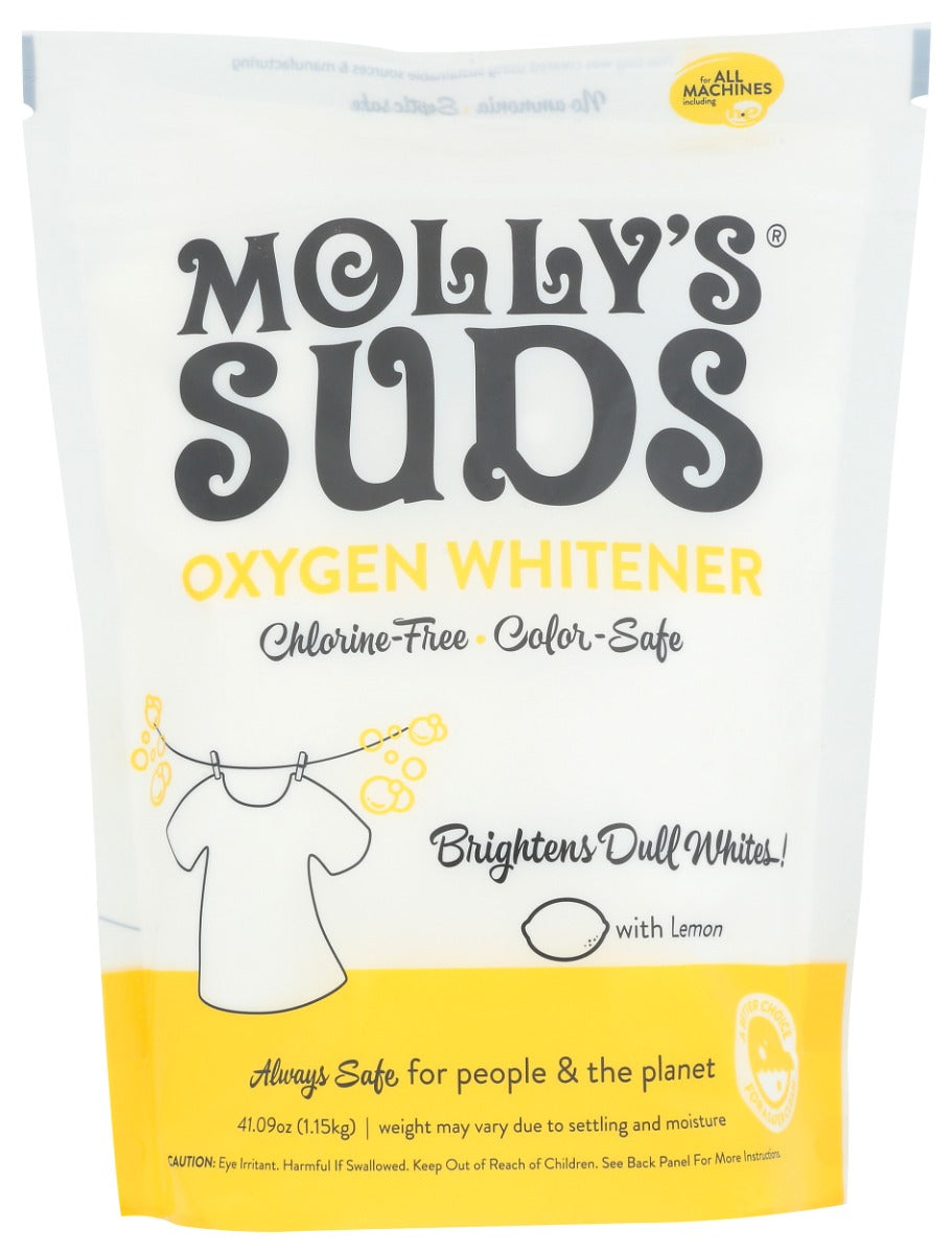 MOLLYS SUDS: Oxygen Whitener, 41.09 oz