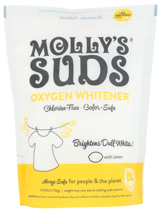 MOLLYS SUDS: Oxygen Whitener, 41.09 oz