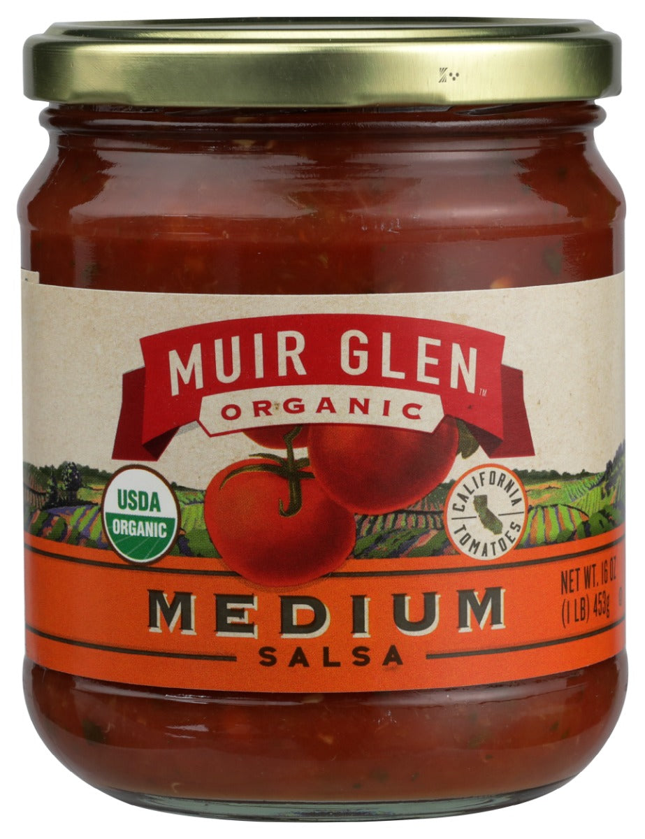 MUIR GLEN: Medium Salsa, 16 oz