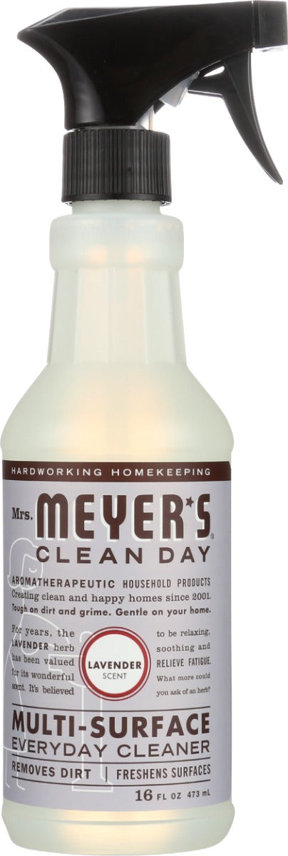 MRS MEYERS CLEAN DAY: Lavender Multi Surface Everyday Cleaner, 16 oz