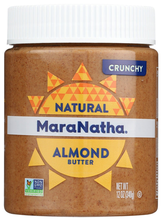 MARANATHA: No Stir Crunchy Almond Butter, 12 oz