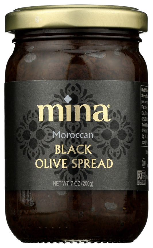 MINA: Black Olive Spread, 7 oz