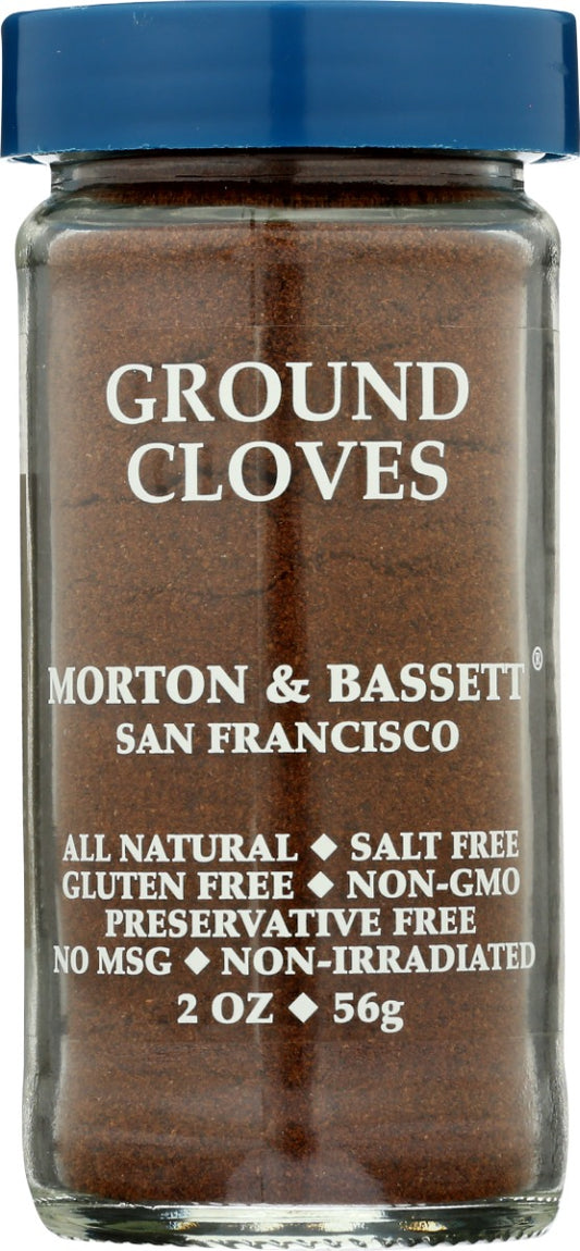 MORTON & BASSETT: Cloves Ground, 2.4 oz
