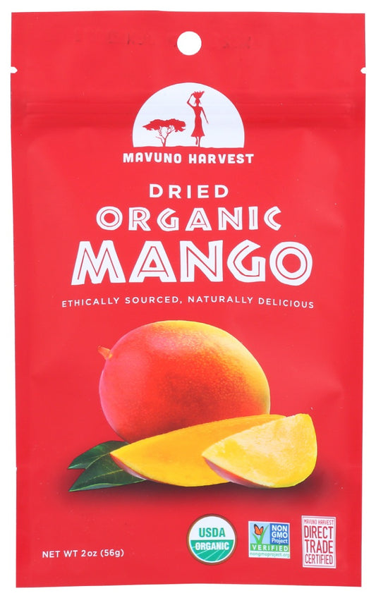 MAVUNO HARVEST: Organic Dried Mango, 2 oz