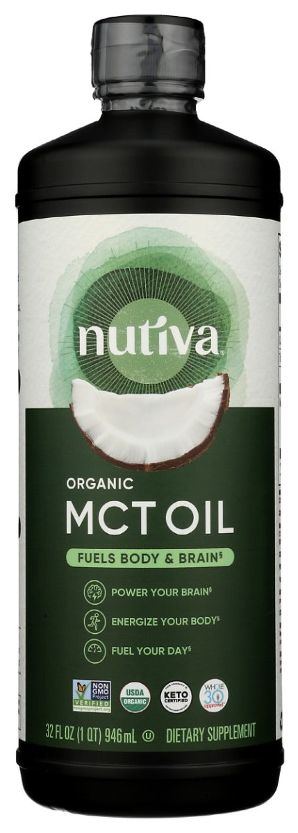 NUTIVA: Organic MCT Oil, 32 oz