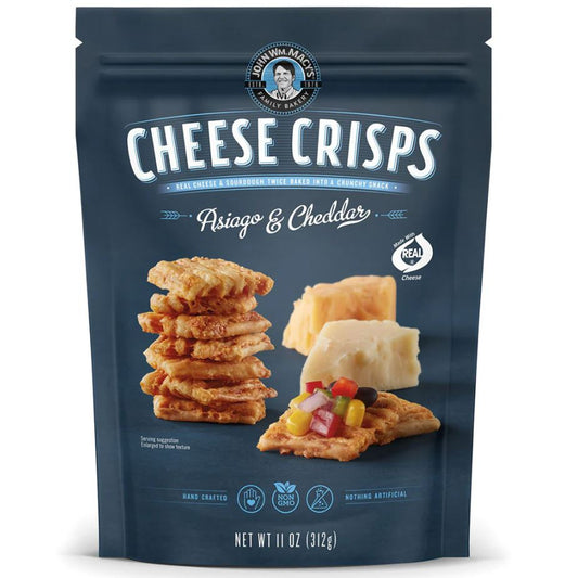 MACYS: Asiago and Cheddar Cheese Crisps, 11 oz