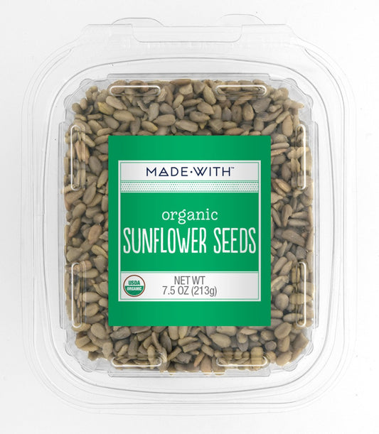 MADE WITH: Organic Sunflower Seeds Tub, 7.5 oz