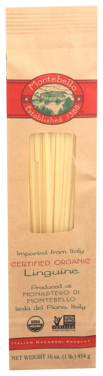 MONTEBELLO: Linguine Pasta, 16 oz