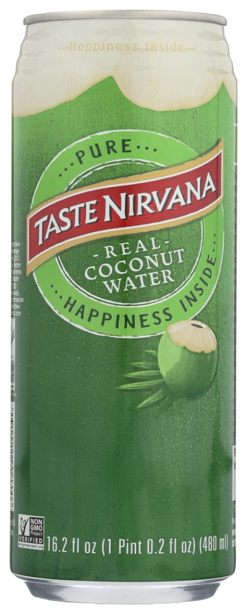 TASTE NIRVANA: Real Coconut Water Tall Can, 16.2 fo