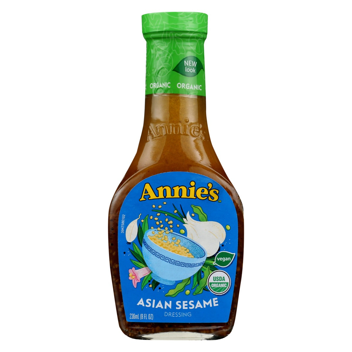 ANNIES HOMEGROWN: Organic Asian Sesame Dressing, 8 oz