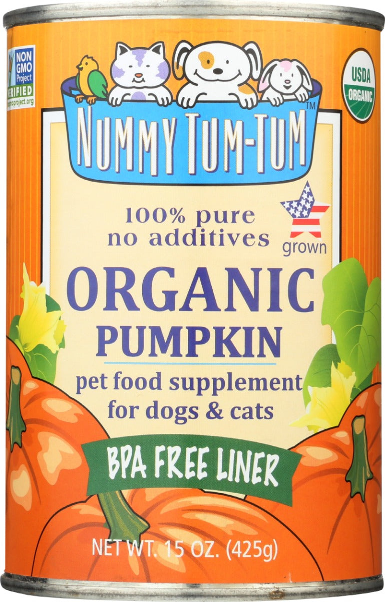 NUMMY TUM TUM: Organic Pumpkin For Pets, 15 oz