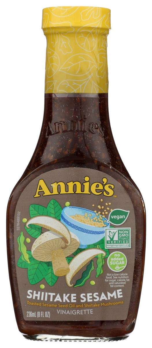 ANNIES HOMEGROWN: Shiitake Sesame Vinaigrette, 8 oz