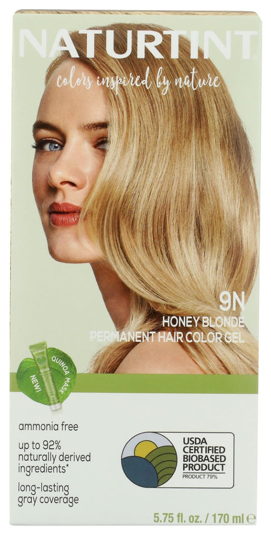 NATURTINT: Permanent Hair Color 9N Honey Blonde, 5.75 fo