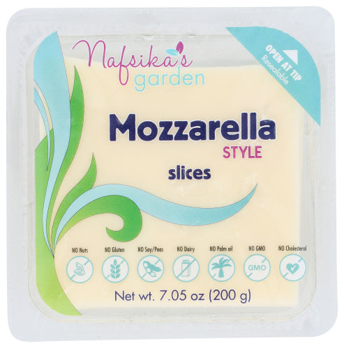 NAFSIKAS GARDEN: Mozzarella Style Slices, 200 gm