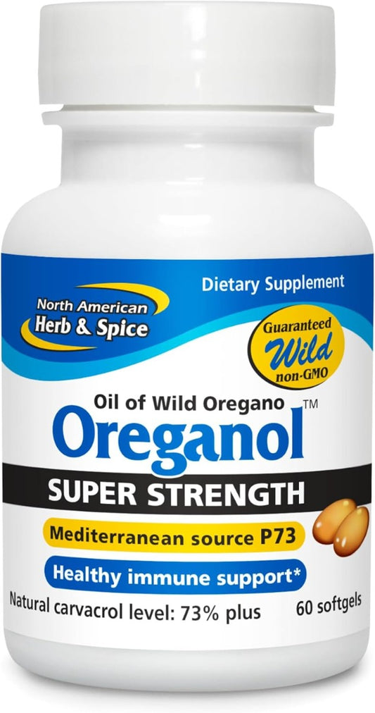 NORTH AMERICAN HERB: Oreganol P73 Super Strength, 60 sg