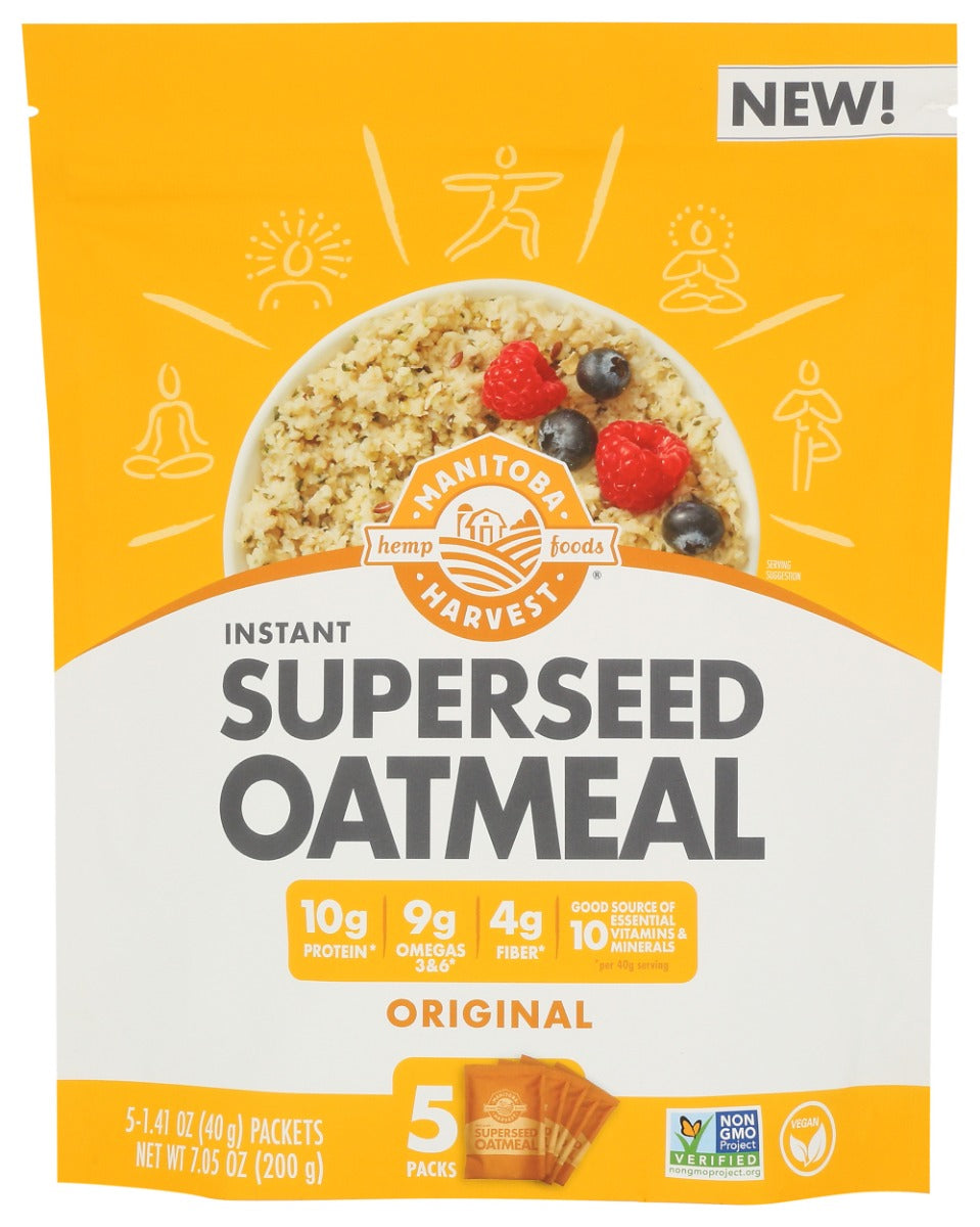 MANITOBA HARVEST: Superseed Oatmeal Original, 7 oz