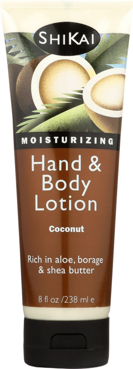 SHIKAI: Coconut Hand and Body Lotion, 8 oz