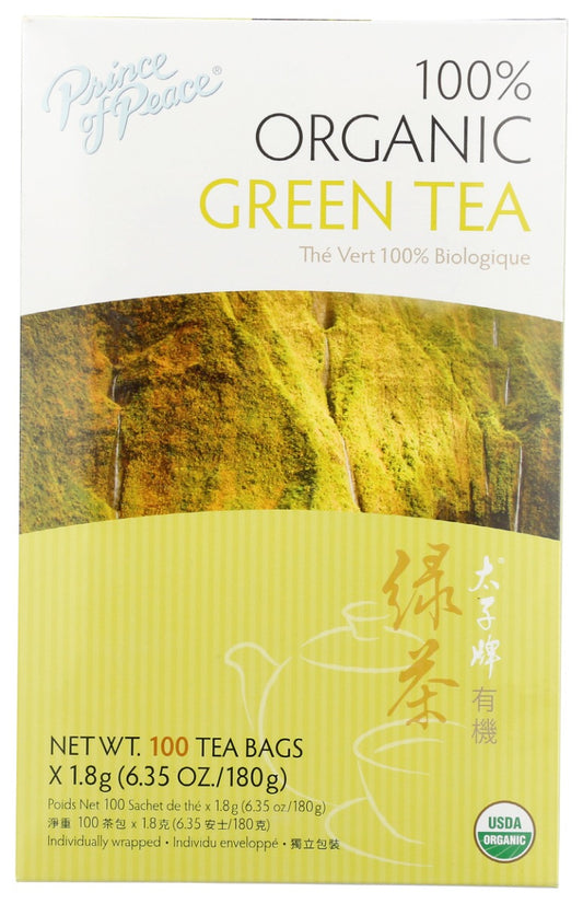 PRINCE OF PEACE: Organic Green Tea, 100 bg