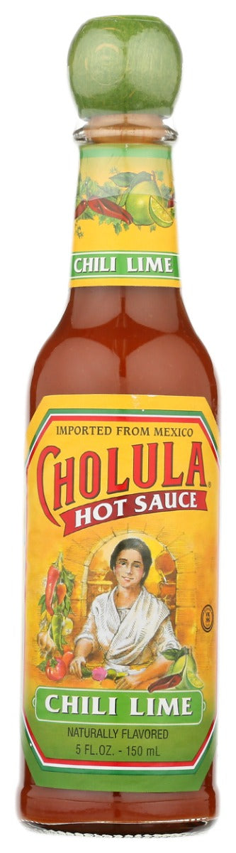 CHOLULA: Chili Lime Hot Sauce, 5 oz