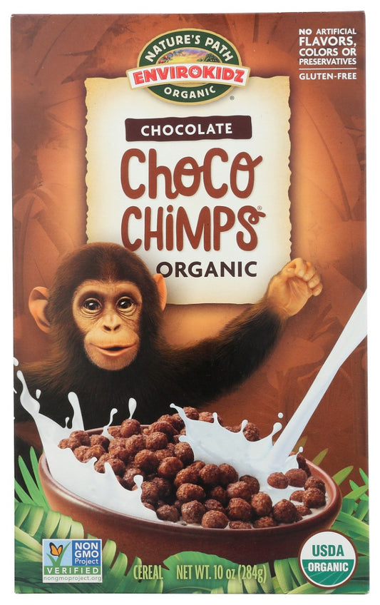NATURES PATH: Choco Chimps Cereal, 10 oz