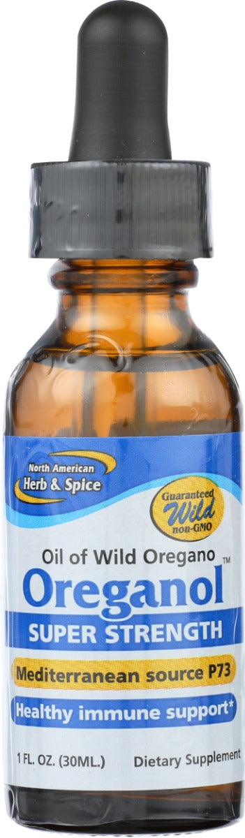 NORTH AMERICAN HERB: Super Strenght Oreganol P73, 1 oz