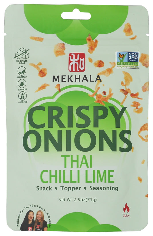 MEKHALA: Thai Chilli Lime Crispy Onions, 2.5 oz