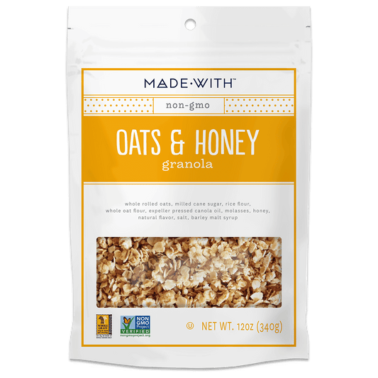 MADE WITH: Oats and Honey Granola, 12 oz