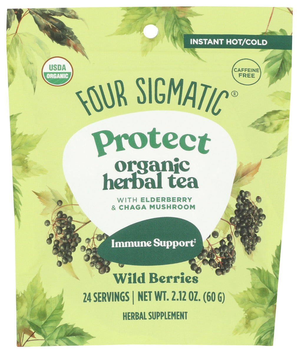FOUR SIGMATIC: Protect Organic Herbal Tea, 2.12 oz