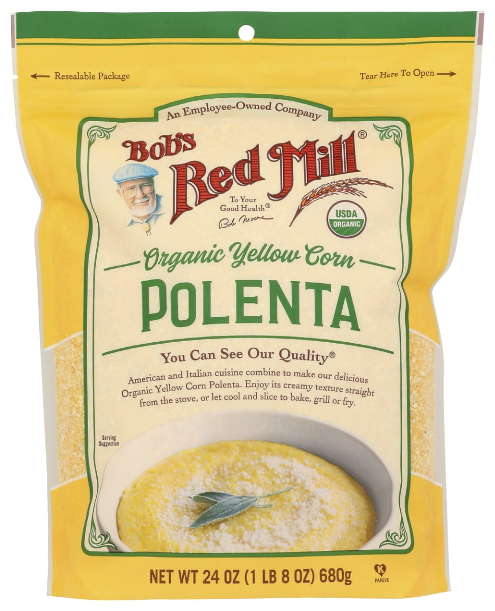 BOBS RED MILL: Organic Yellow Corn Polenta, 24 oz