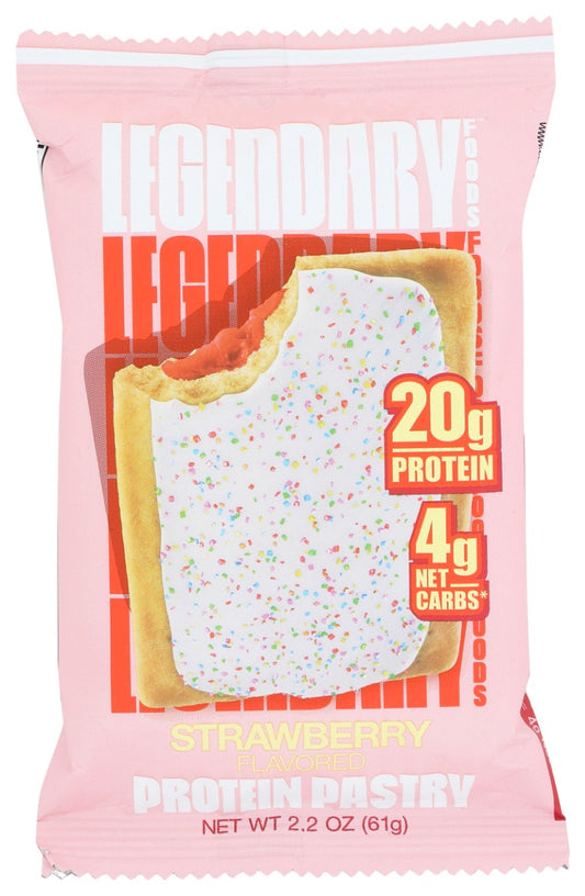 LEGENDARY FOODS: Strawberry Protein Pastry, 2.2 oz