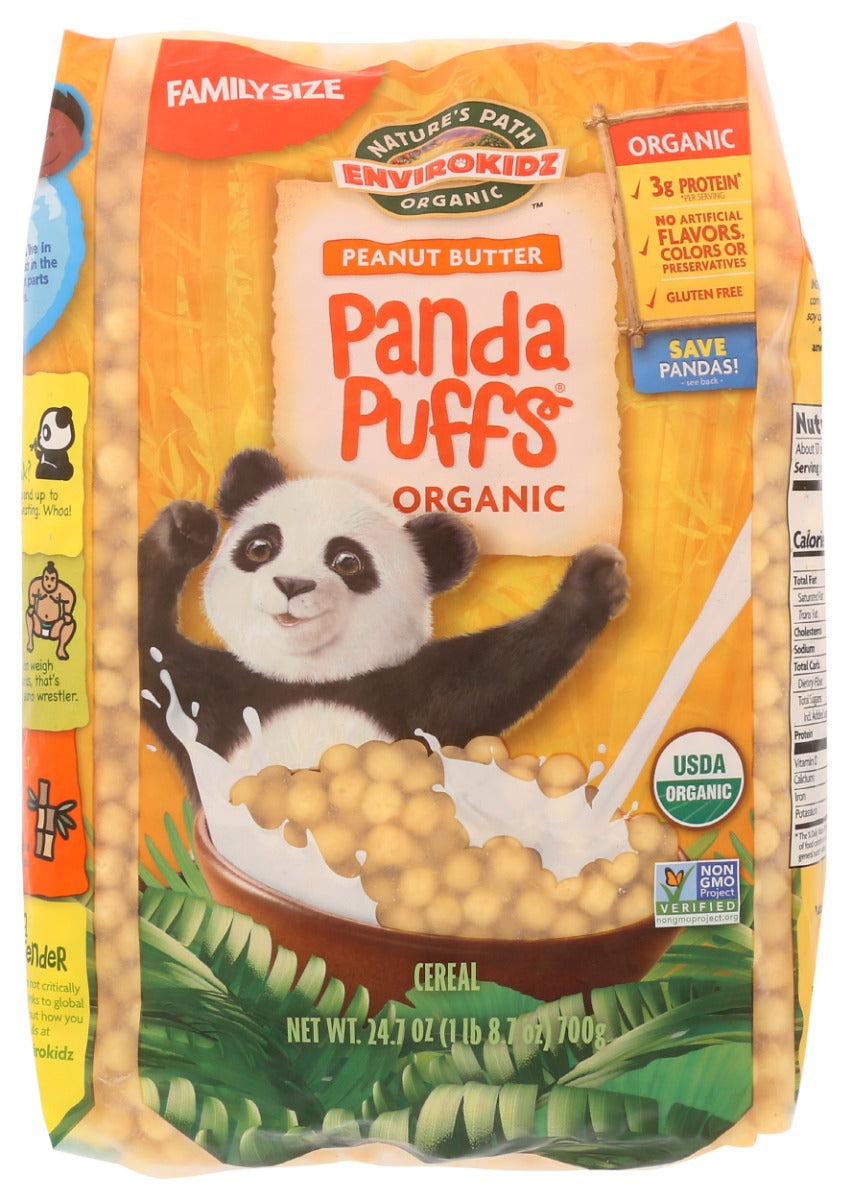NATURES PATH: Panda Puffs Cereal, 24.7 oz